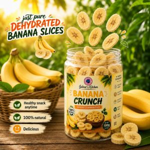 Banana Crunch - Dehydrated Bananas