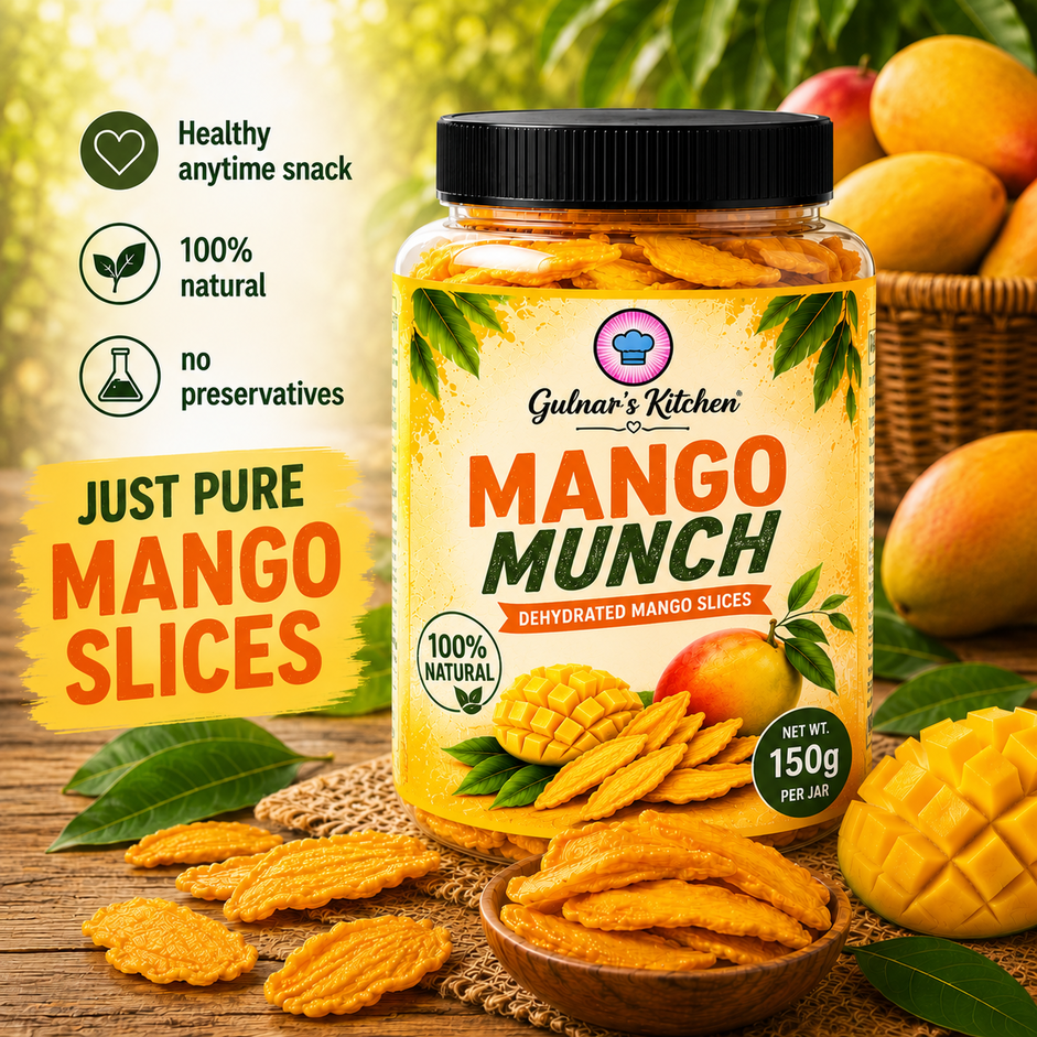 Mango Munch – Premium Dehydrated Mango Slices